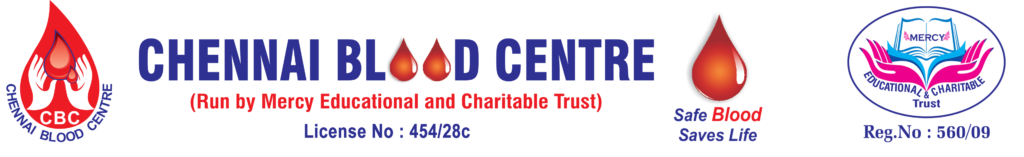 BLOOD DONORS - Chennai Blood Centre