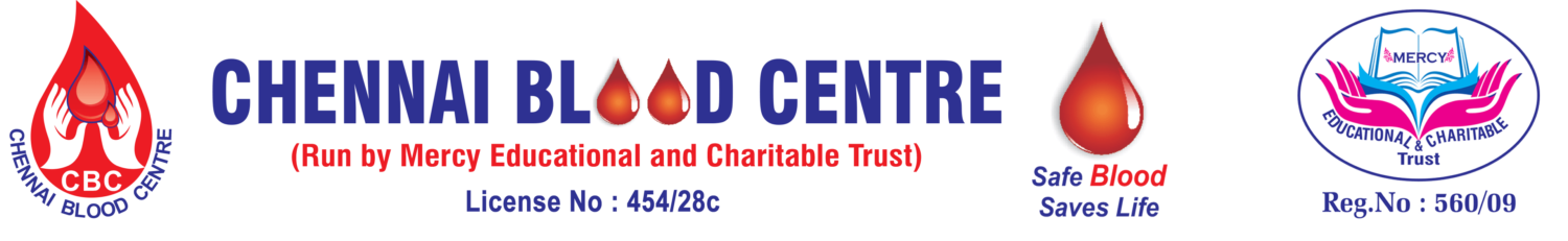 BLOOD DONORS - Chennai Blood Centre